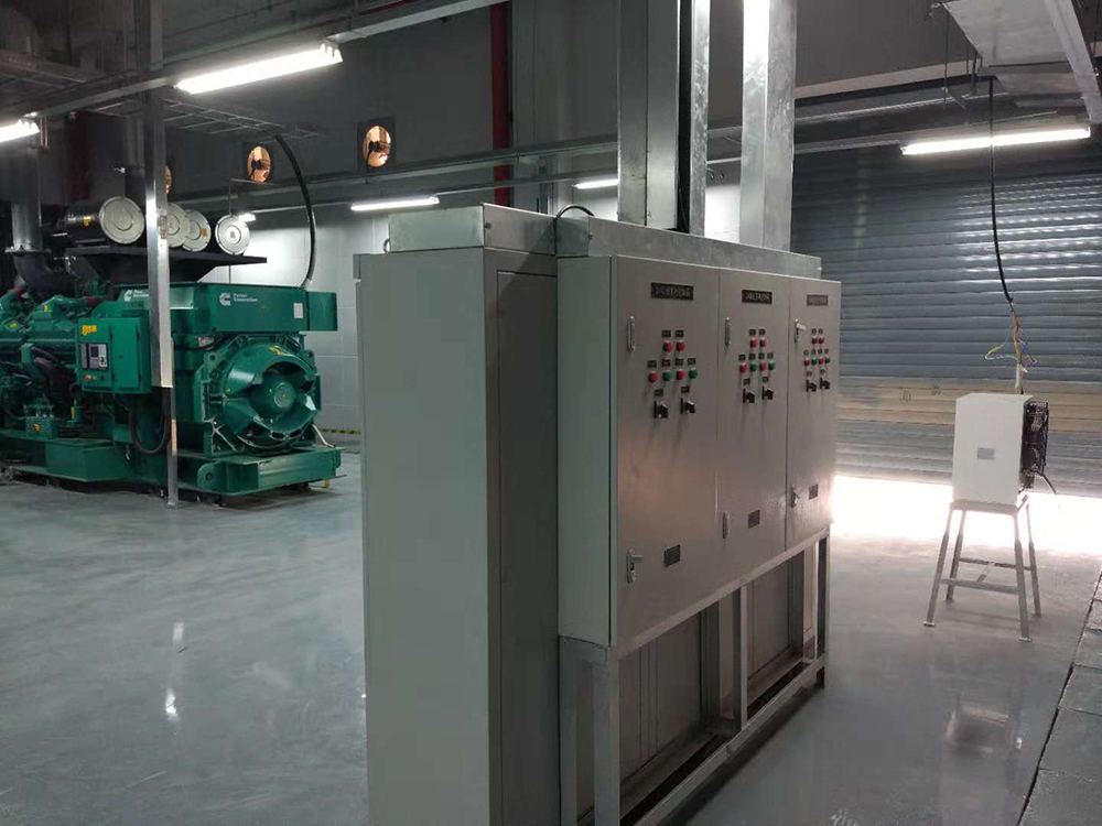 華為常山云數據中心工程-發(fā)電機聯動百葉窗